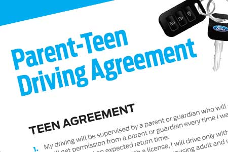 Parent-Teen Driving Agreement