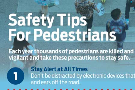 Safety Tips for Pedestrians