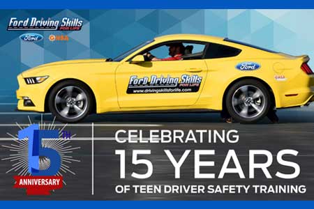 Ford Driving Skills for Life celebrates its 15th anniversary with expanded programs f