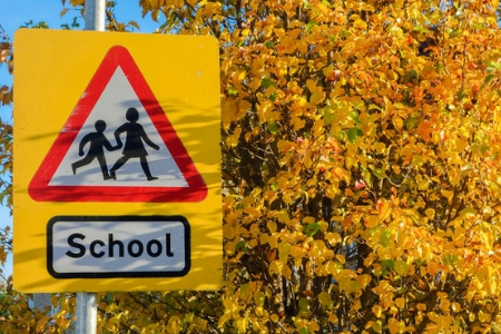 Safety tips for drivers on Walk to School Day