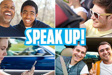 Empower teen drivers and passengers to speak up